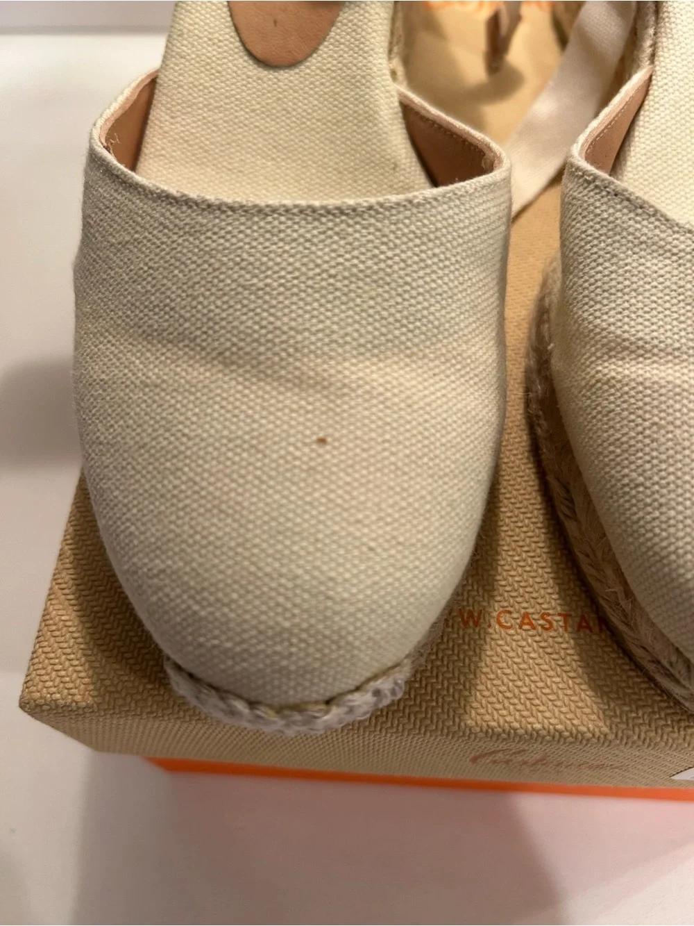 NIB Castañer Carina Wedge Espadrilles Size 38!